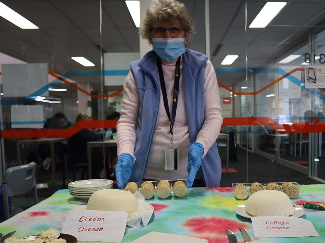 NASC student showcases cheese-making expertise in Research Project